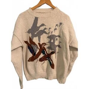 Vintage Duck Sweater Men’s Large